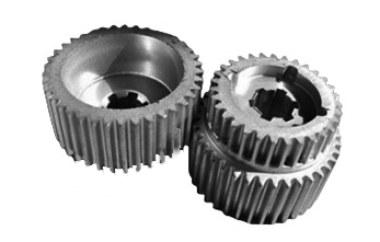 Powder metal hammer drill gears