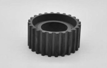 Water pump powder metallurgy gear wheel