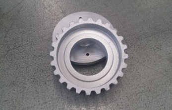 Water pump pulley gear